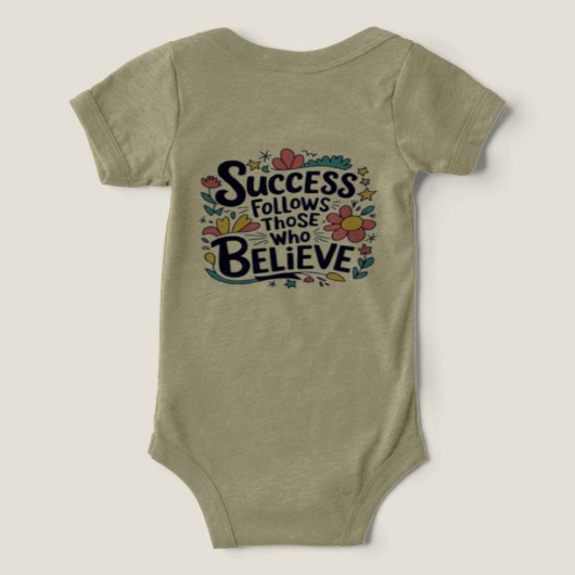 mode design lopen en goedheid T-shirt (Design achterkant)