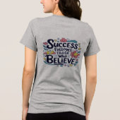mode design lopen en goedheid T-shirt (Achterkant)
