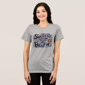 mode design lopen en goedheid T-shirt