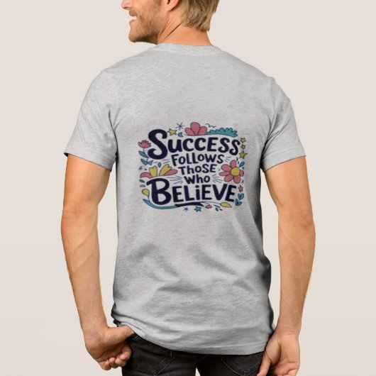 mode design lopen en goedheid T-shirt (Achterkant)