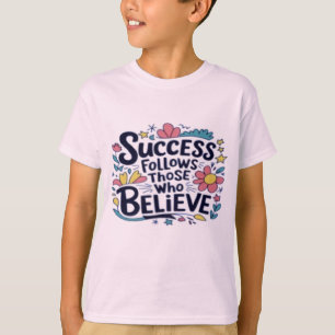mode design lopen en goedheid T-shirt