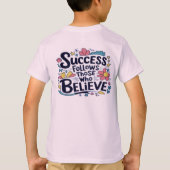 mode design lopen en goedheid T-shirt (Achterkant)
