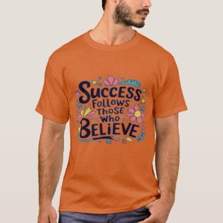 mode design lopen en goedheid T-shirt