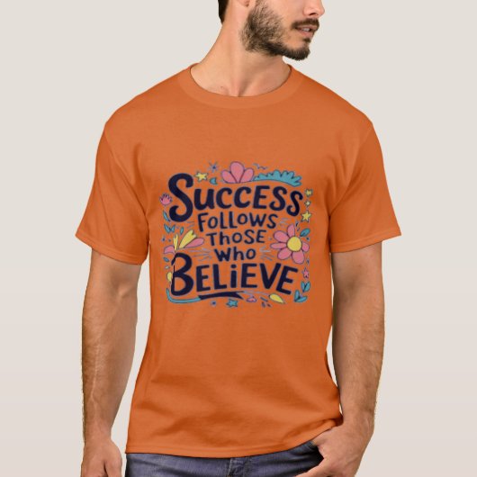 mode design lopen en goedheid T-shirt (Voorkant)