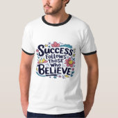 mode design lopen en goedheid T-shirt (Voorkant)