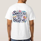 mode design lopen en goedheid T-shirt (Achterkant)