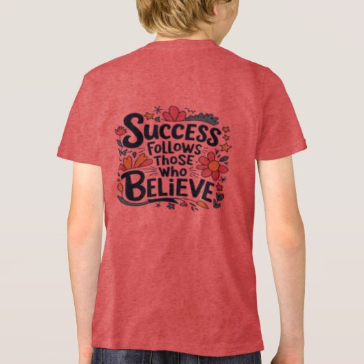 mode design lopen en goedheid T-shirt (Achterkant)