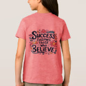 mode design lopen en goedheid T-shirt (Achterkant)