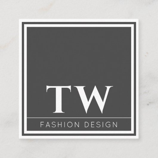 Mode Design Square Visitekaartje (Voorkant)