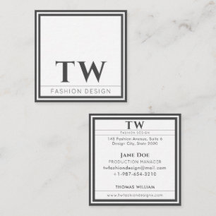 Mode Design Square Visitekaartje