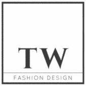 Mode Design Wit Sticker (Voorkant)