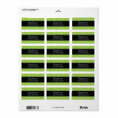 Mode Designer Adresetiketten Etiket (Full Sheet)