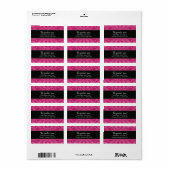 Mode Designer Adresetiketten Etiket (Full Sheet)