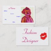 Mode Designer Autumn I Visitekaartje (Voorkant / Achterkant)