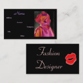 Mode Designer Autumn II Visitekaartje (Voorkant / Achterkant)