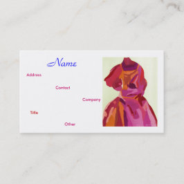 Mode Designer Autumn II Visitekaartje