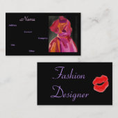 Mode Designer Autumn II Visitekaartje (Voorkant / Achterkant)