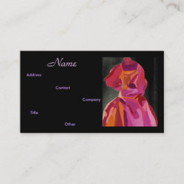 Mode Designer Autumn II Visitekaartje