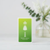 Mode Designer Dressform Visitekaartje (Staand voorkant)