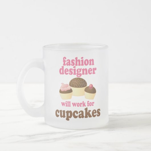 Mode Designer (Funny) Gift Matglas Koffiemok (Links)