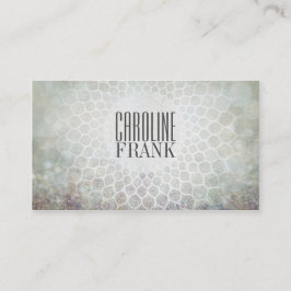 Mode Designer Grey Tones Mandala Visitekaartje