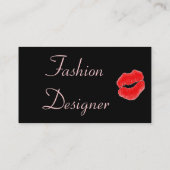 Mode Designer II Visitekaartje (Achterkant)