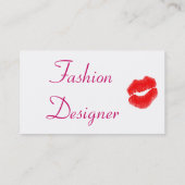 Mode Designer II Visitekaartje (Achterkant)