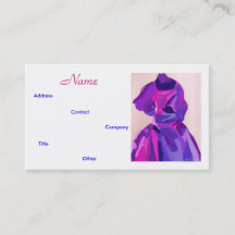 Mode Designer III Visitekaartje