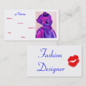 Mode Designer IV Visitekaartje (Voorkant / Achterkant)