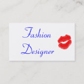Mode Designer IV Visitekaartje (Achterkant)