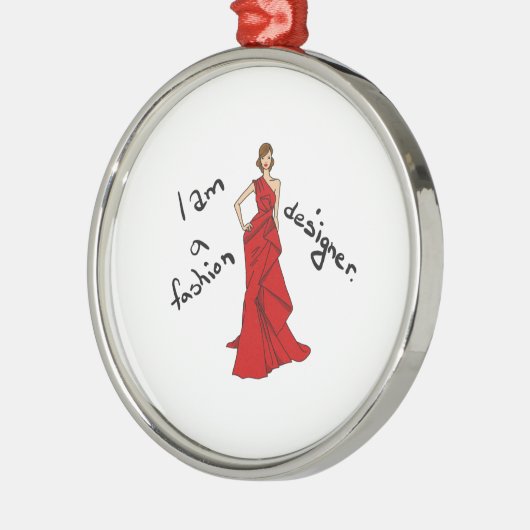 Mode Designer Metalen Ornament (Links)