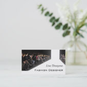 Mode Designer Podium Model Stylist Show Visitekaartje (Staand voorkant)