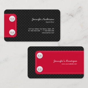 Mode Designer Scrapbook Crafts visitekaartje