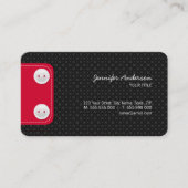 Mode Designer Scrapbook Crafts visitekaartje (Voorkant)