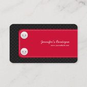 Mode Designer Scrapbook Crafts visitekaartje (Achterkant)