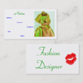 Mode Designer Spring I Visitekaartje (Voorkant / Achterkant)