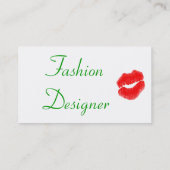 Mode Designer Spring I Visitekaartje (Achterkant)