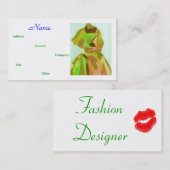 Mode Designer Spring II Visitekaartje (Voorkant / Achterkant)