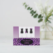 Mode Designer Visitekaartje (Staand voorkant)