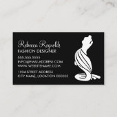Mode Designer Visitekaartje (Achterkant)