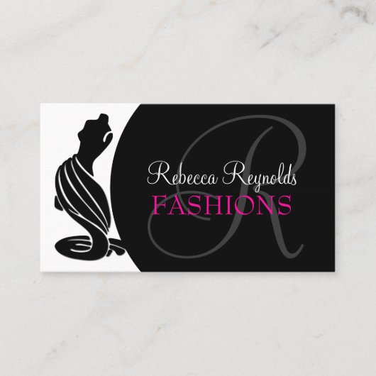 Mode Designer Visitekaartje (Voorkant)