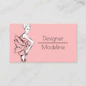 Mode Designer Visitekaartje (Voorkant)