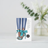 Mode Designer Visitekaartje (Staand voorkant)