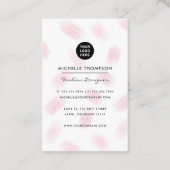 Mode Designer Visitekaartje (Achterkant)