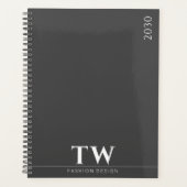 Mode Designer Zwart Planner (Voorkant)