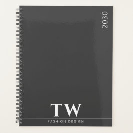 Mode Designer Zwart Planner