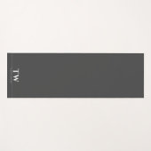 Mode Designer Zwart Yogamat (Voorkant (horizontaal))