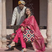 Mode diagonaal tote bag