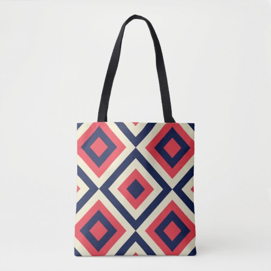 Mode diagonaal tote bag (Voorkant)