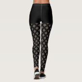 Mode Diamond Pattern Leggings (Achterkant)